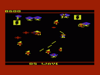 Robotron 2084 screenshot 2 for Vic-20